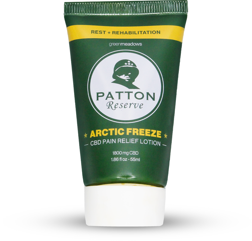 patton reserve arctric freeze cbd pain relief lotion