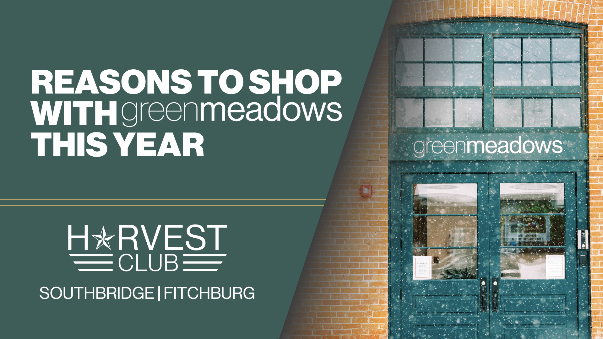 Reasons to shop with green Meadows in 2025!